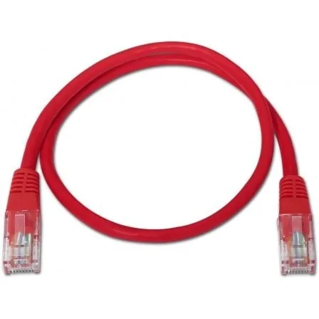 Cabo de Rede AISENS A135-0240 Cat.6 UTP 100% Cobre AWG24 3m Vermelho - Imagem 2