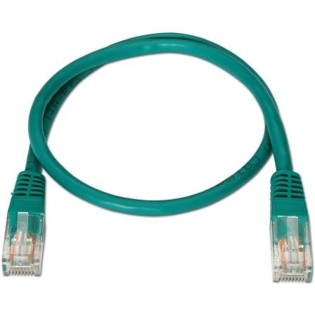 Cabo de Rede RJ45 UTP Aisens A135-0246/ Cat.6/ 1m/ Verde - Imagem 2