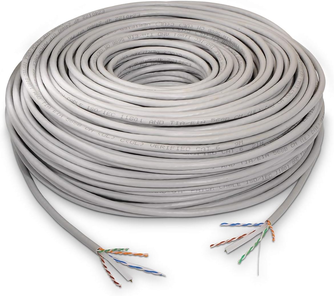 Bobina de Cabo RJ45 UTP Aisens A135-0261 Cat.6/ 100m/ Cinzento - Imagem 2