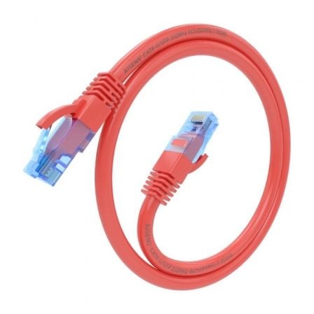 Cabo de Rede RJ45 AWG26 CCA UTP Aisens A135-0791 Cat.6/ 2m/ Vermelho - Imagem 2