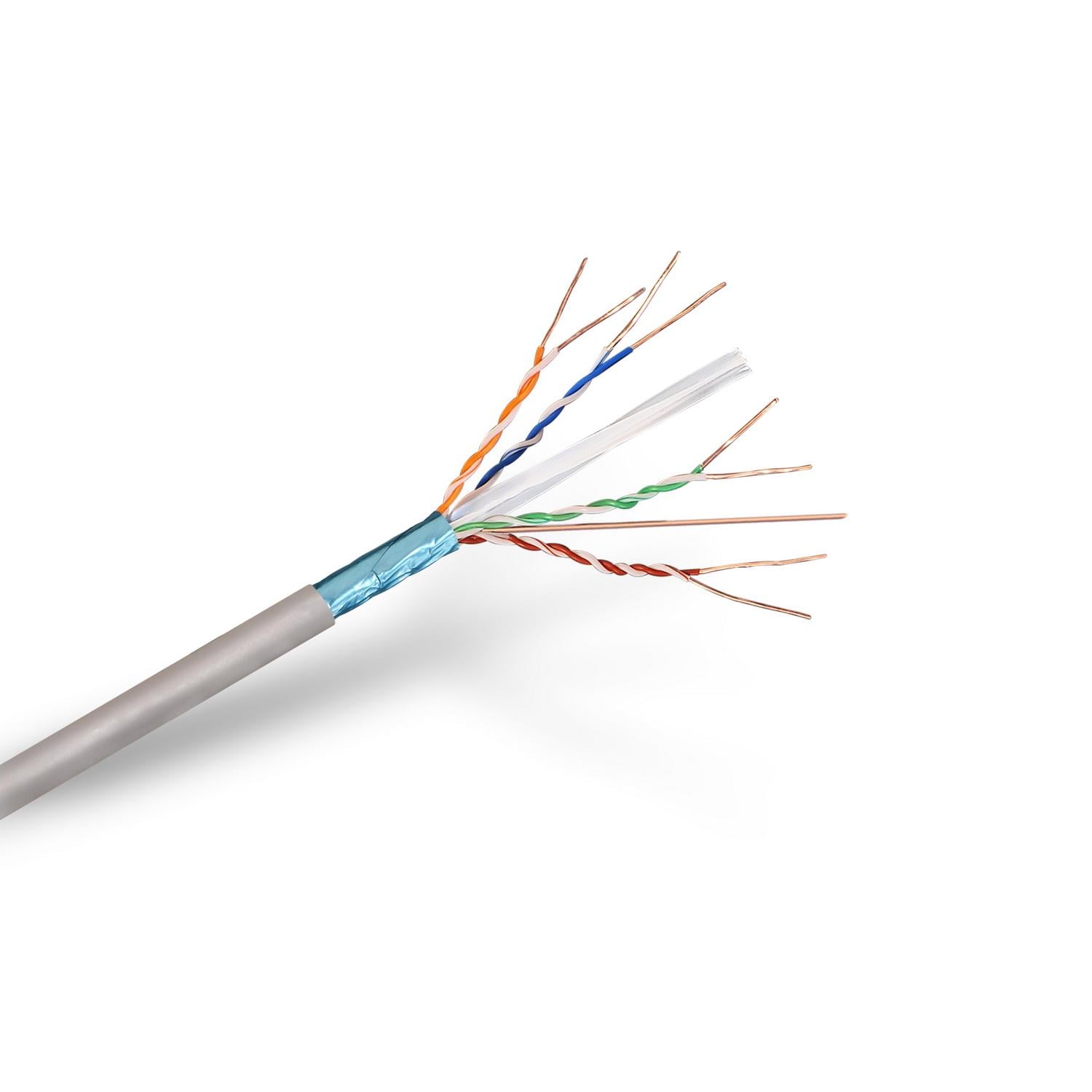 Bobina de Cabo RJ45 FTP Aisens A136-0282 Cat.6/ 305m/ Cinzento