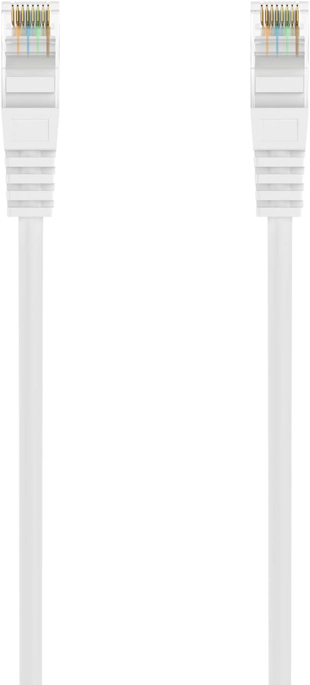Cabo de Rede RJ45 AWG24 UTP Aisens A145-0591 Cat.6A/ LSZH/ 25cm/ Branco - Imagem 2