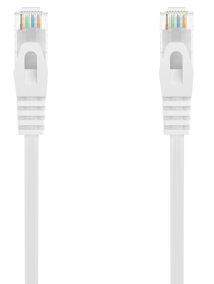 Cabo de Rede RJ45 AWG24 UTP Aisens A145-0595 Cat.6A/ LSZH/ 1.5m/ Branco