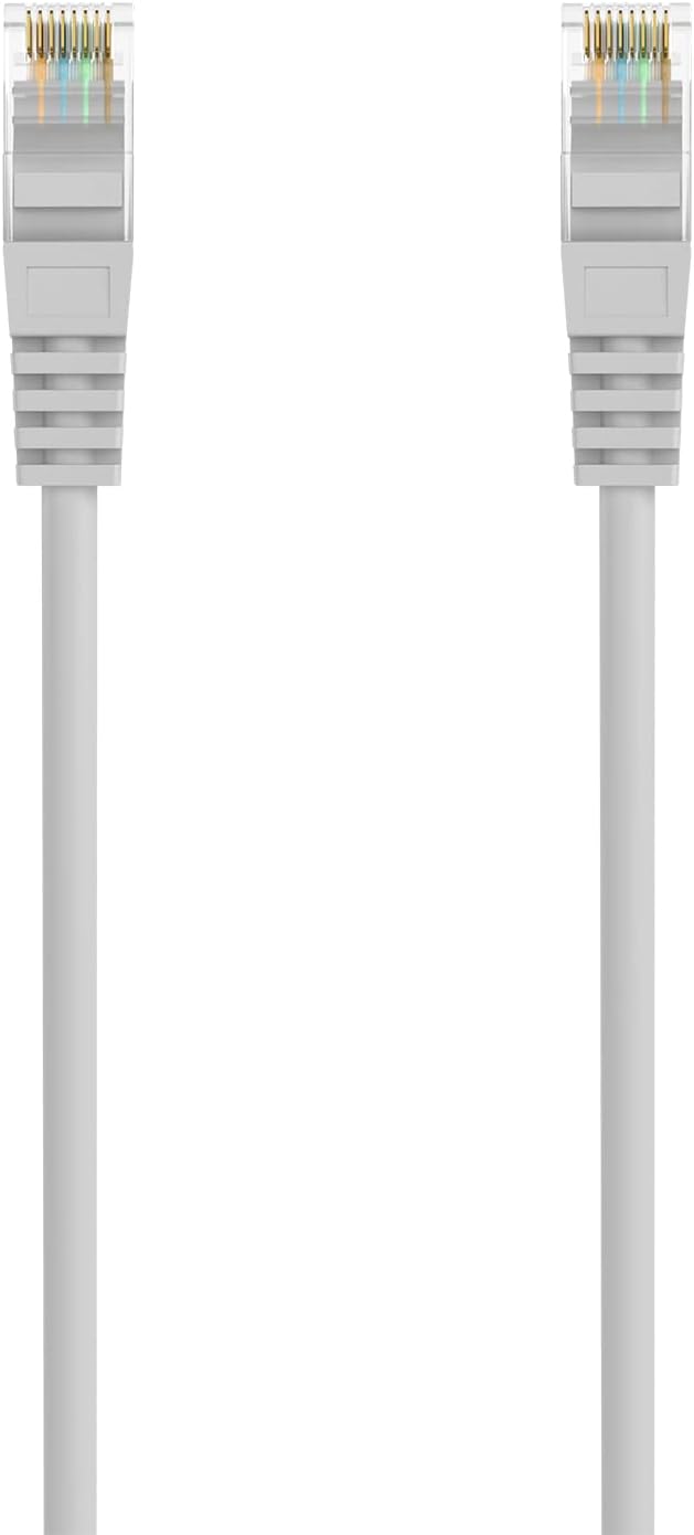 Cabo de Rede RJ45 AWG24 UTP Aisens A145-0553 Cat.6A/ LSZH/ 30cm/ Cinzento - Imagem 2