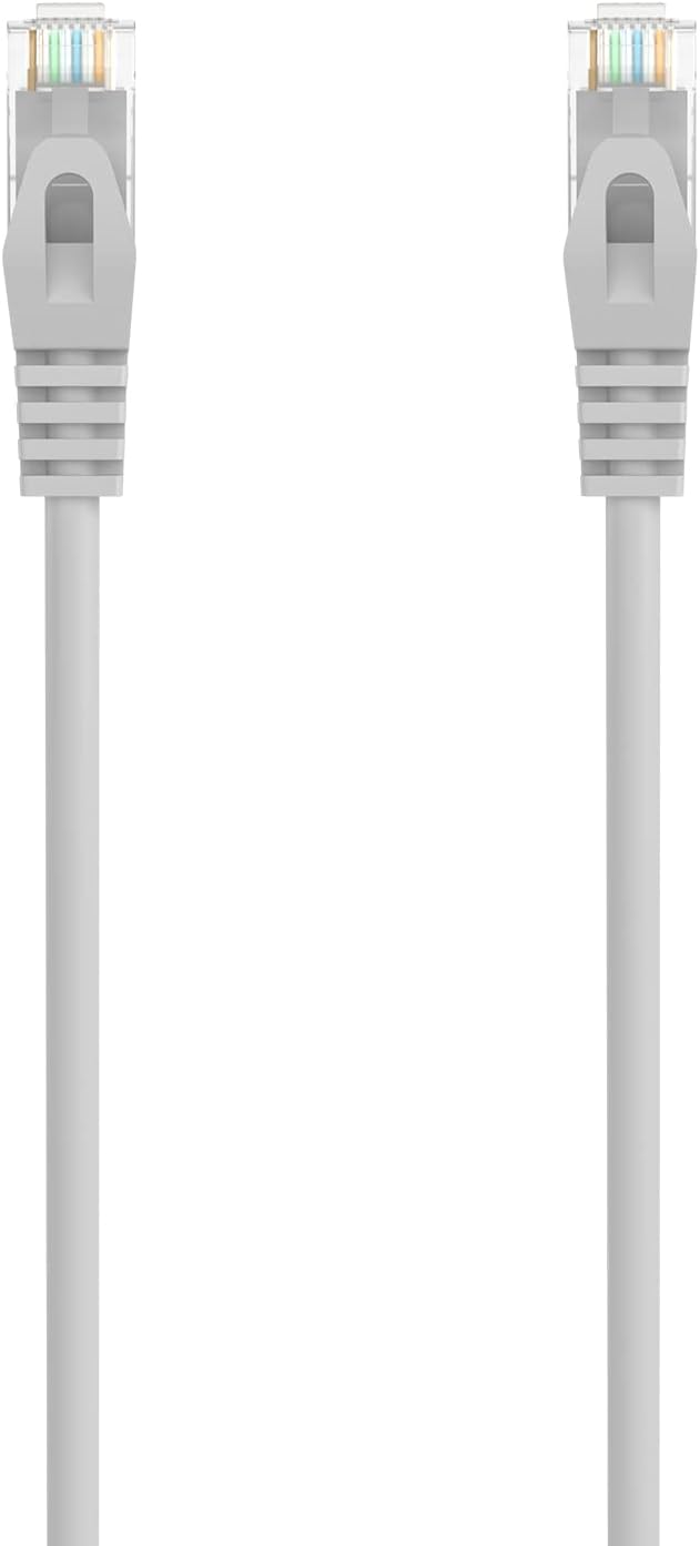 Cabo de Rede RJ45 AWG24 UTP Aisens A145-0555 Cat.6A/ LSZH/ 20m/ Cinzento