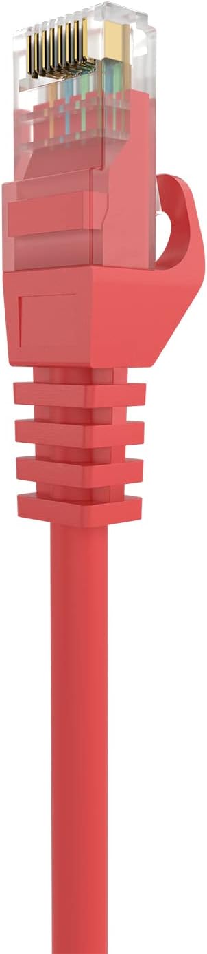 Cabo de Rede RJ45 AWG24 UTP Aisens A145-0557 Cat.6A/ LSZH/ 30cm/ Vermelho - Imagem 3
