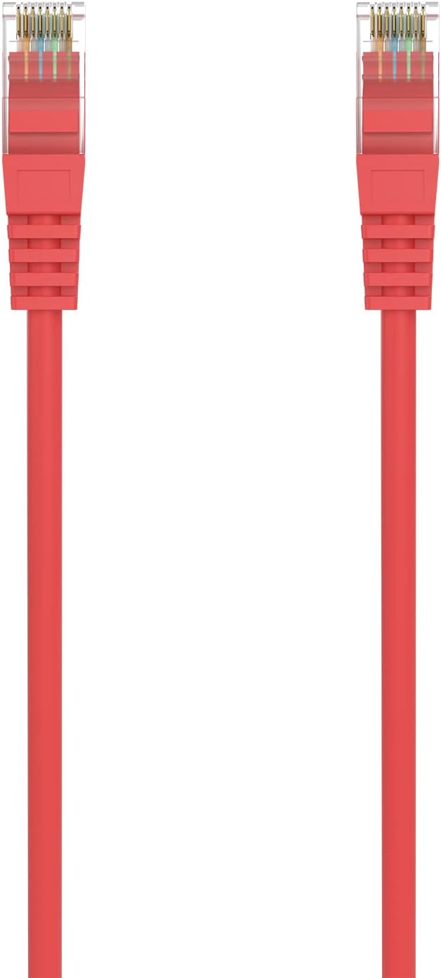 Cabo de Rede RJ45 AWG24 UTP Aisens A145-0557 Cat.6A/ LSZH/ 30cm/ Vermelho - Imagem 2