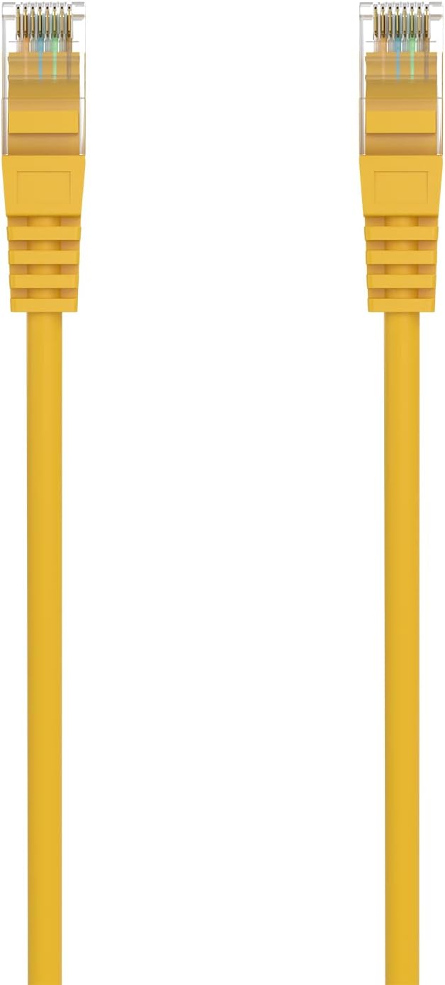 Cabo de Rede RJ45 AWG24 UTP Aisens A145-0567 Cat.6A/ LSZH/ 1.5m/ Amarelo - Imagem 2