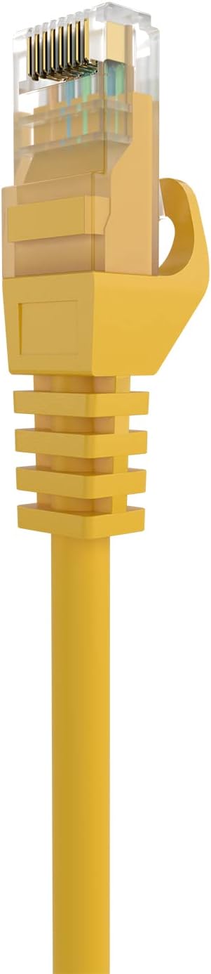 Cabo de Rede RJ45 AWG24 UTP Aisens A145-0569 Cat.6A/ LSZH/ 3m/ Amarelo - Imagem 3