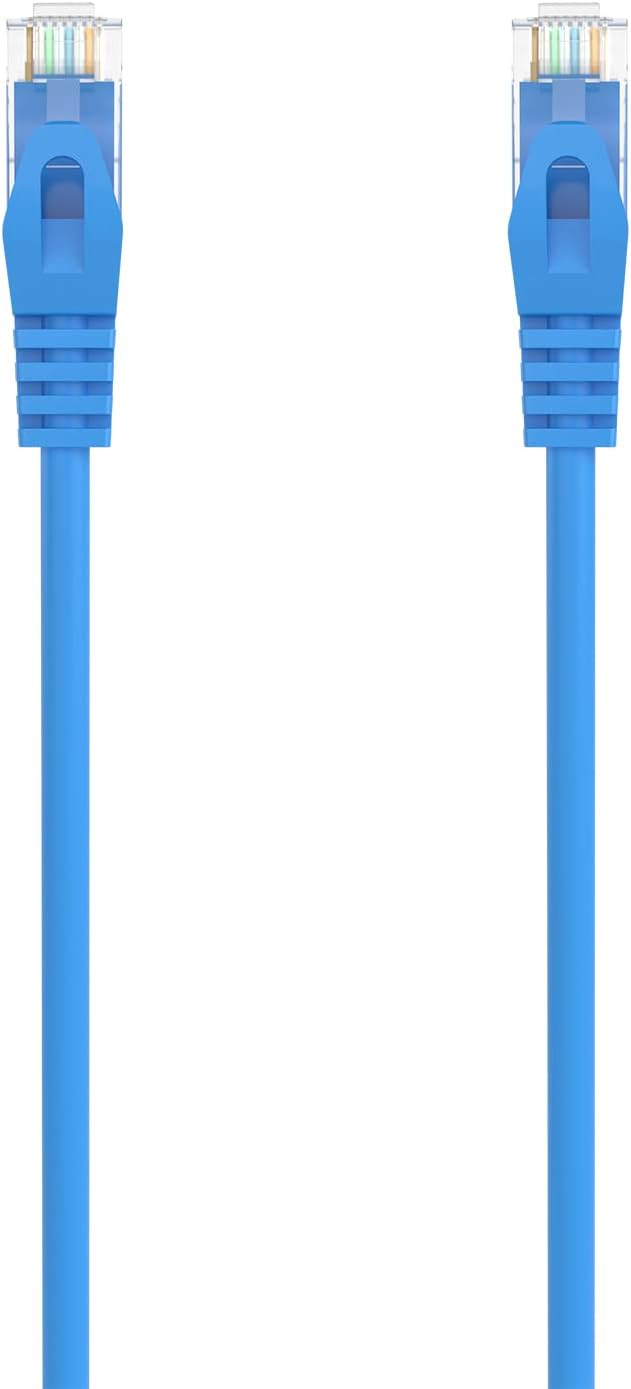 Cabo de Rede RJ45 AWG24 UTP Aisens A145-0574 Cat.6A/ LSZH/ 1.5m/ Azul