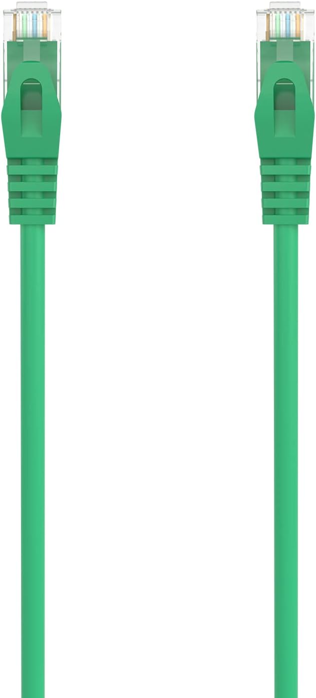 Cabo de Rede RJ45 AWG24 UTP Aisens A145-0579 Cat.6A/ LSZH/ 50cm/ Verde