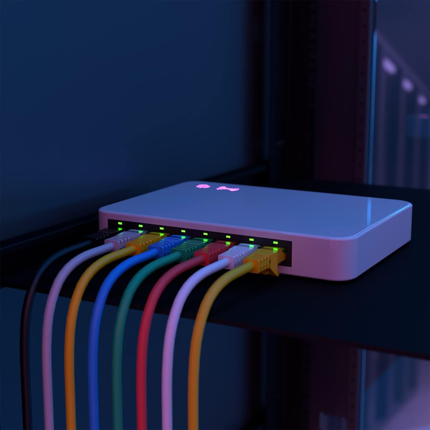 Cabo de Rede RJ45 AWG24 UTP Aisens A145-0579 Cat.6A/ LSZH/ 50cm/ Verde - Imagem 4
