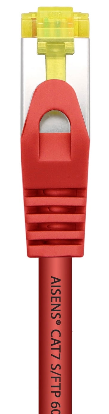 Cabo de Rede RJ45 SFTP Aisens A146-0469 Cat.7/ 50cm/ Vermelho - Imagem 3