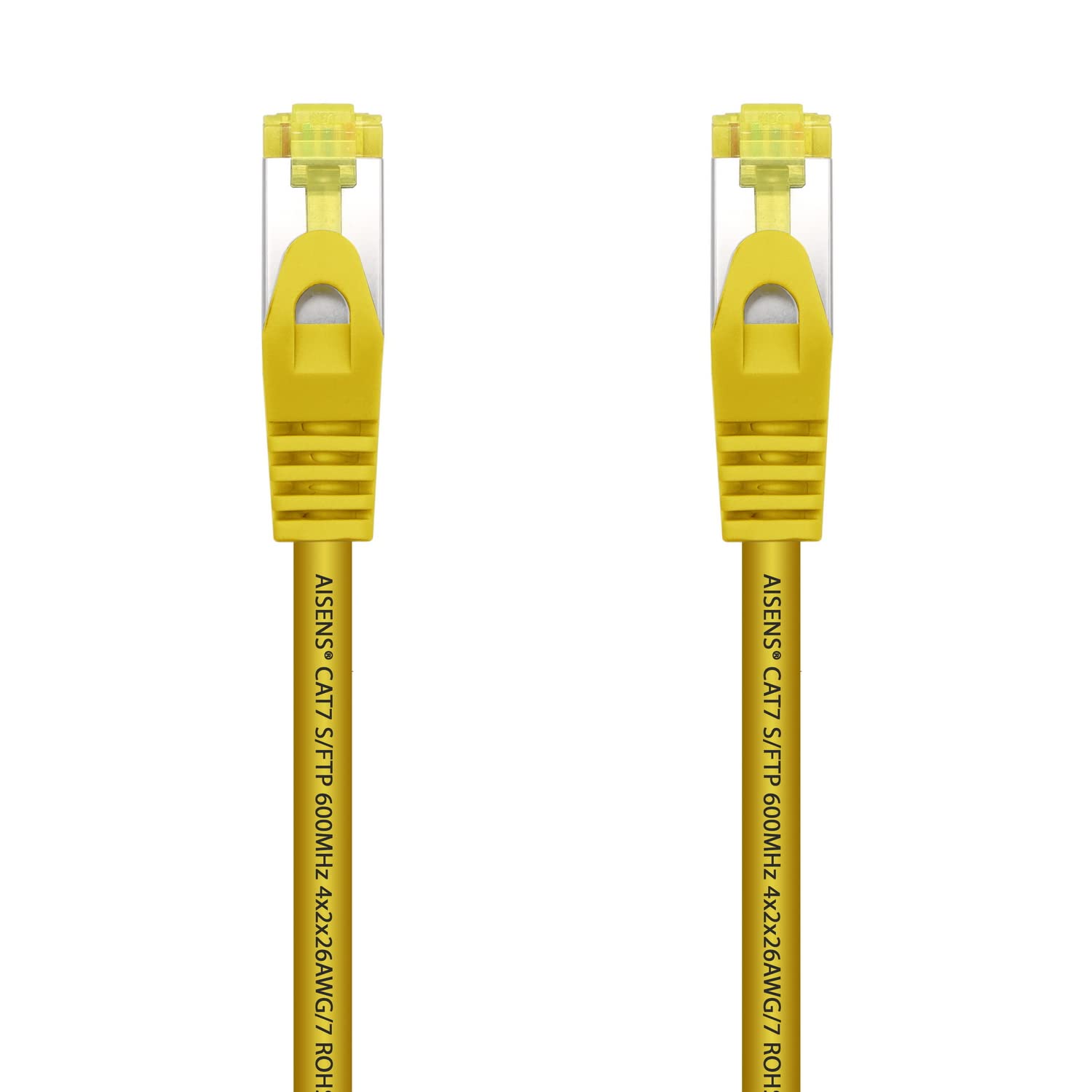 Cabo de Rede AISENS A146-0475 Cat.7 S/FTP PIMF 2m 10Gbps 600MHz Amarelo