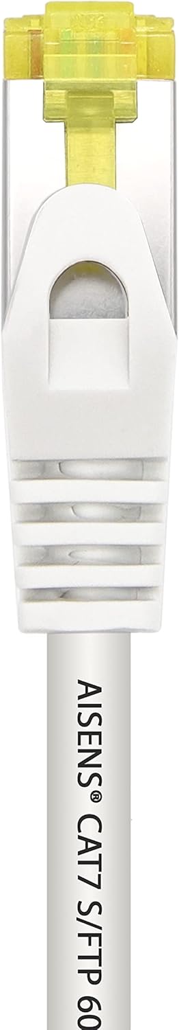Cabo de Rede RJ45 SFTP Aisens A146-0488 Cat.7/ 25cm/ Branco - Imagem 3