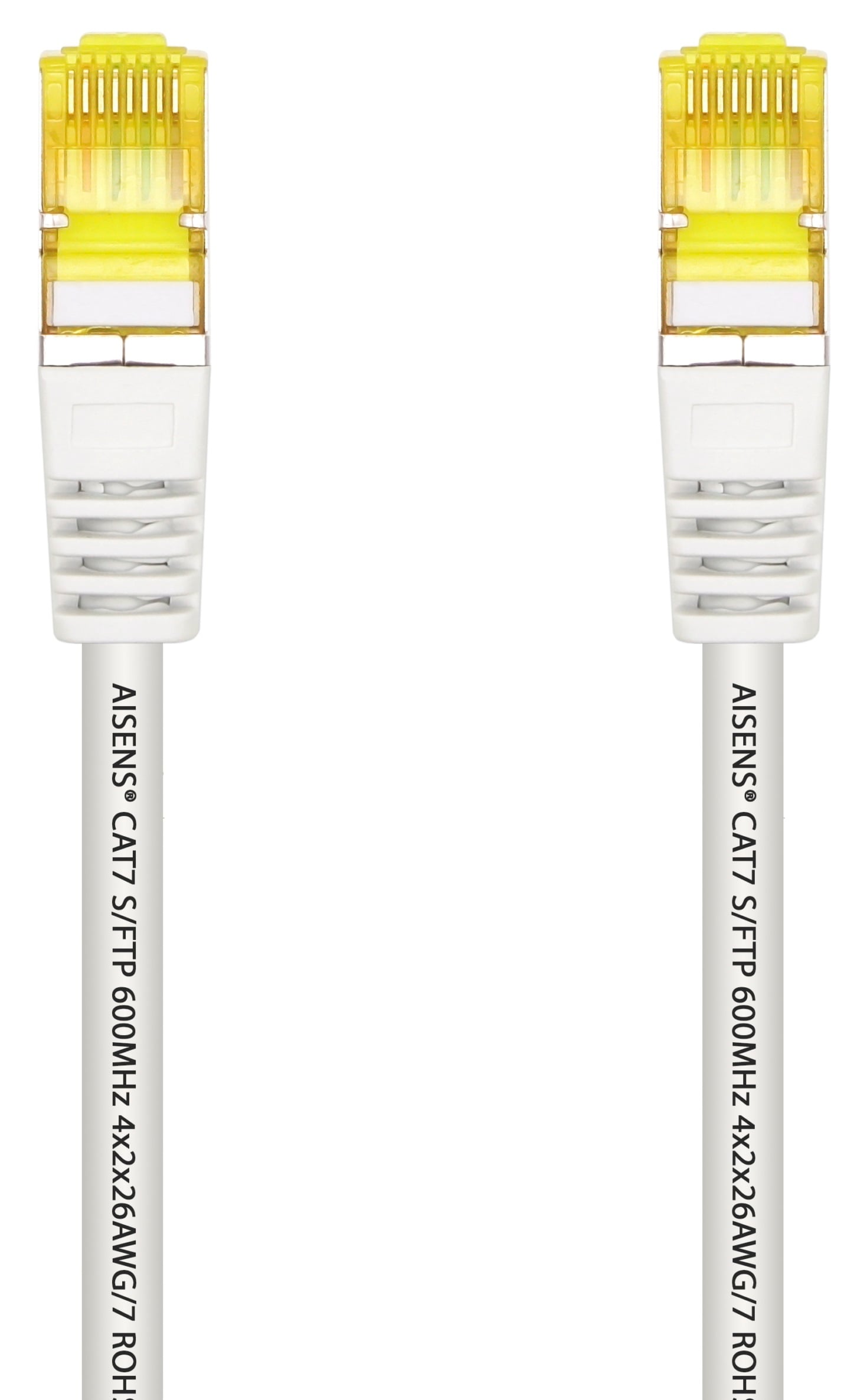 Cabo de Rede RJ45 SFTP Aisens A146-0491 Cat.7/ 2m/ Branco - Imagem 2