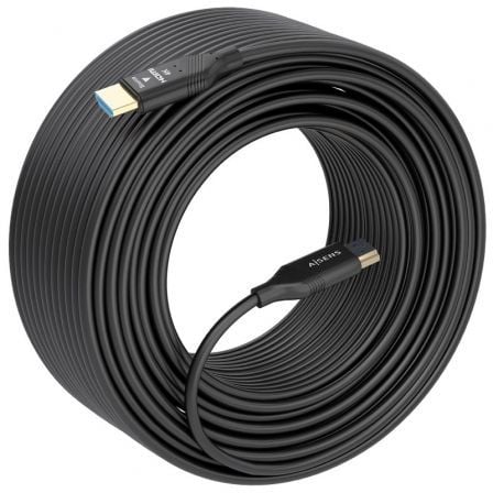 Cabo HDMI 2.0 AOC 4K Aisens A148-0932/ HDMI Macho - HDMI Macho/ 30m/ Preto - Imagem 2
