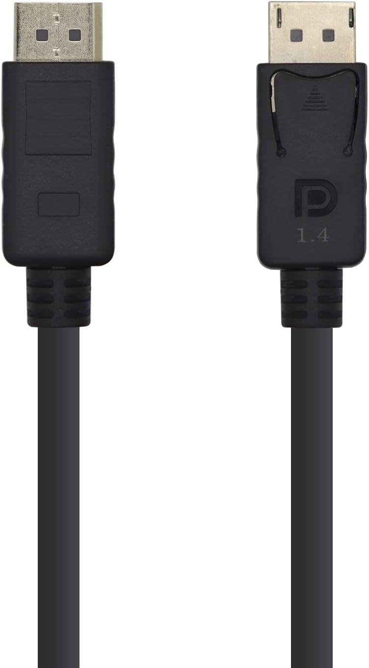 Cabo DisplayPort 1.4 8K Aisens A149-0391 / DisplayPort Macho - DisplayPort Macho / 3m / Preto