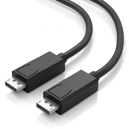 Cabo DisplayPort 1.4 CCS 8K Aisens A149-1019/ DisplayPort Macho - DisplayPort Macho/ 2m/ Preto