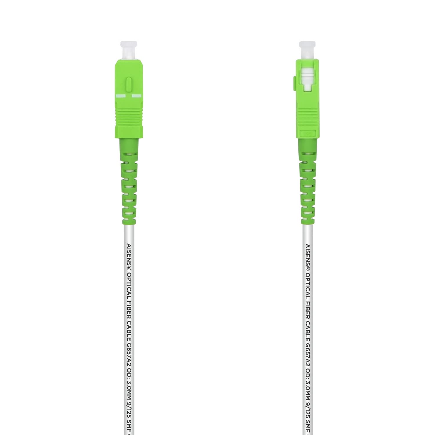Cable de Fibra Ótica G657A2 3.0 Aisens A152-0493/ LSZH/ 1m/ Branco - Imagem 3