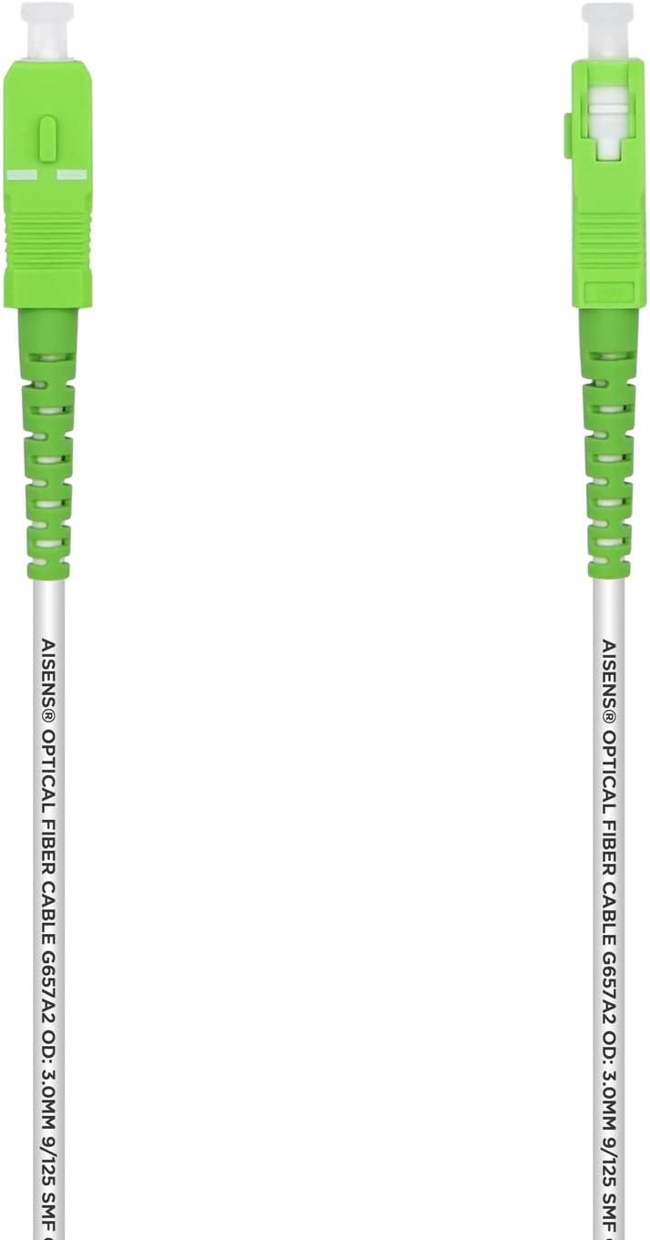 Cabo de Fibra Ótica G657A2 3.0 Aisens A152-0494/ LSZH/ 2m/ Branco - Imagem 3