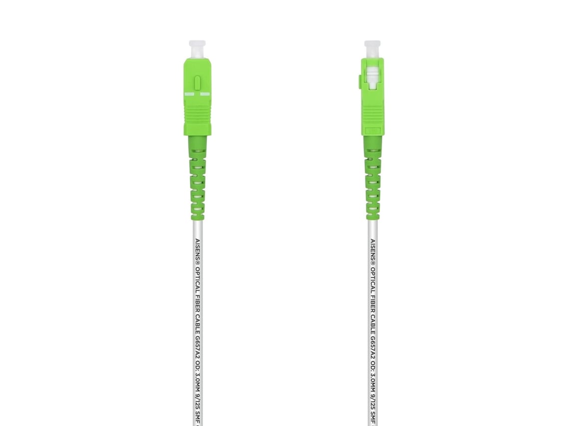 Cabo de Fibra Ótica G657A2 3.0 Aisens A152-0502/ LSZH/ 40m/ Branco - Imagem 2