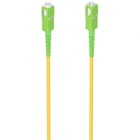 Cabo de Fibra Ótica G657A2 3.0 9/125 SMF Aisens A152-0984/ LSZH/ 10m/ Amarelo