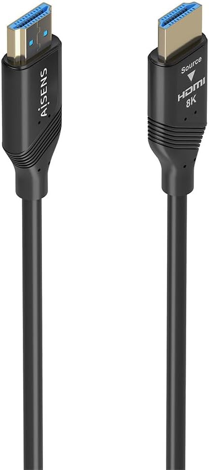 Cabo HDMI 2.1 AOC 8K Aisens A153-0933/ HDMI Macho - HDMI Macho/ 10m/ Preto