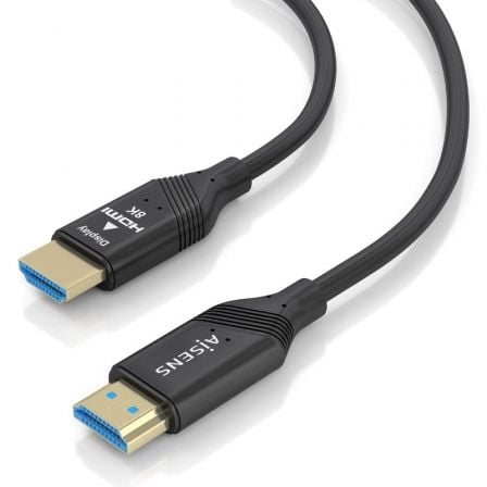 Cabo HDMI 2.1 AOC 8K Aisens A153-0936/ HDMI Macho - HDMI Macho/ 25m/ Preto