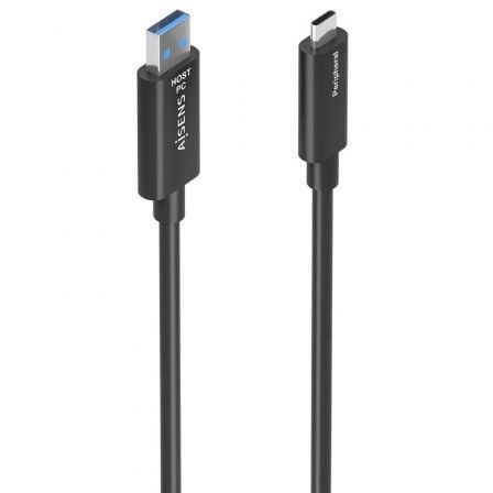 Cabo USB 3.2 Tipo-C AOC Aisens A157-0925/ USB Tipo-C Macho - USB Macho/ 10Gbps/ 15m/ Preto - Imagem 3