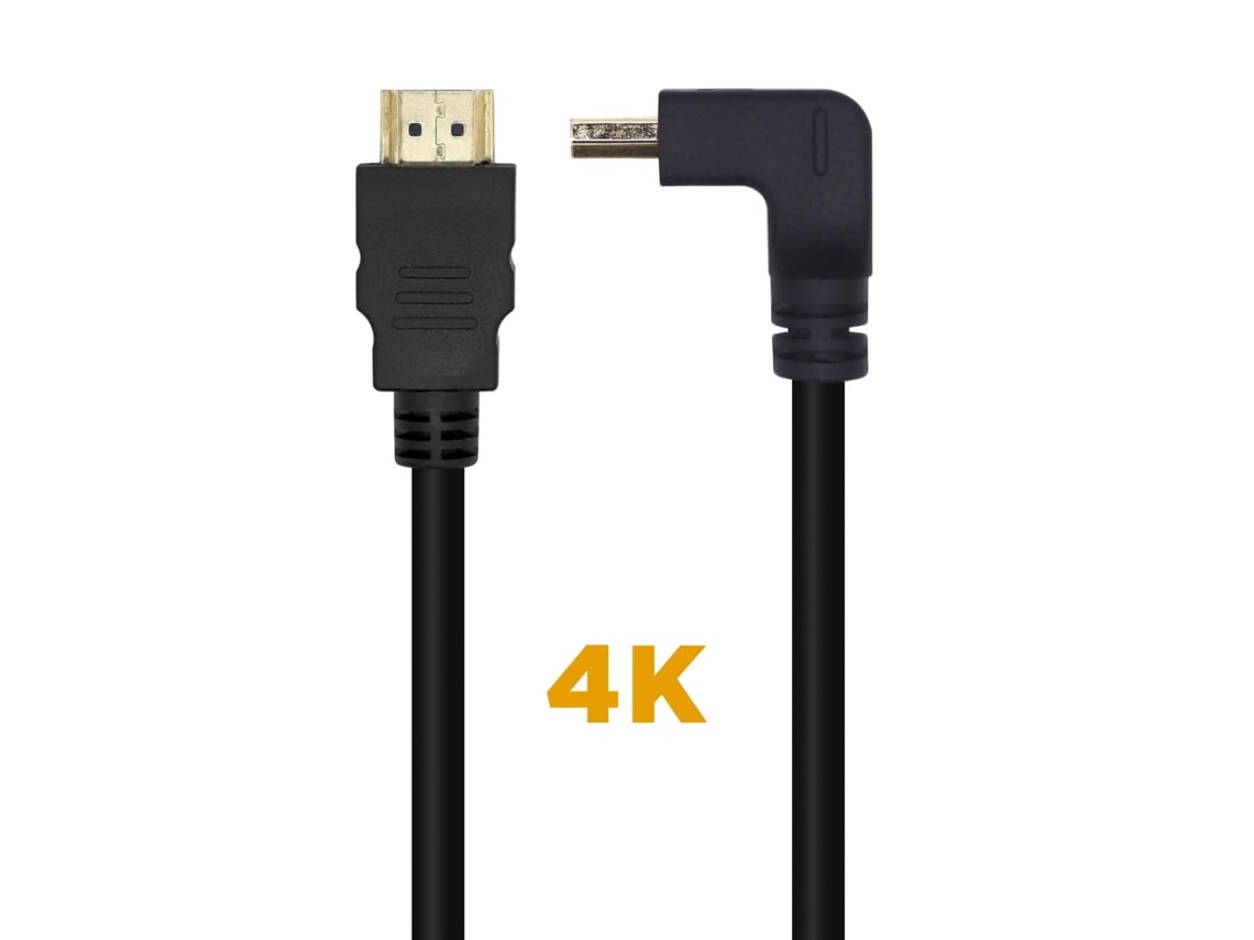 Cabo HDMI 2.0 4K Aisens A120-0456/ HDMI Macho - HDMI Macho/ 1m/ Preto - Imagem 2