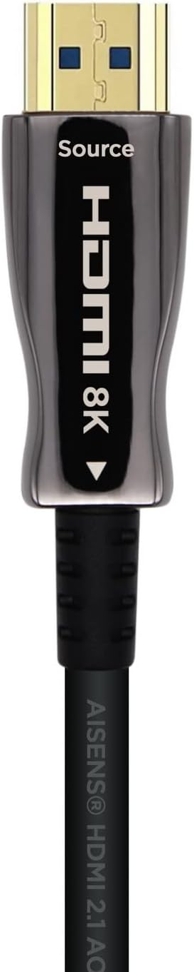 Cabo HDMI 2.1 AOC 8K Aisens A153-0522/ HDMI Macho - HDMI Macho/ 60m/ Preto - Imagem 3