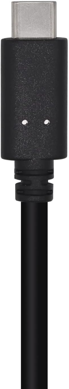 Cabo USB 3.1 Tipo-C Aisens A107-0449/ USB Tipo-C Macho - USB Macho/ 50cm/ Preto - Imagem 2