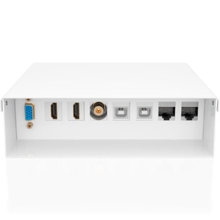 Caixa de Conexões AISENS A127-1031 VGA 2x HDMI Jack 3.5mm 2x USB-B 2x RJ45 - Imagem 2