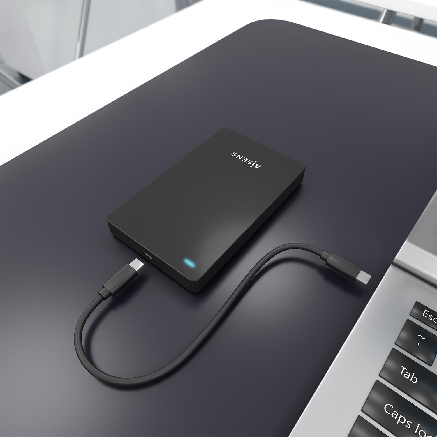 Caixa Externa para Disco Rígido de 2.5" Aisens ASE-2542B/ USB 3.1/ Sem parafusos - Imagem 6