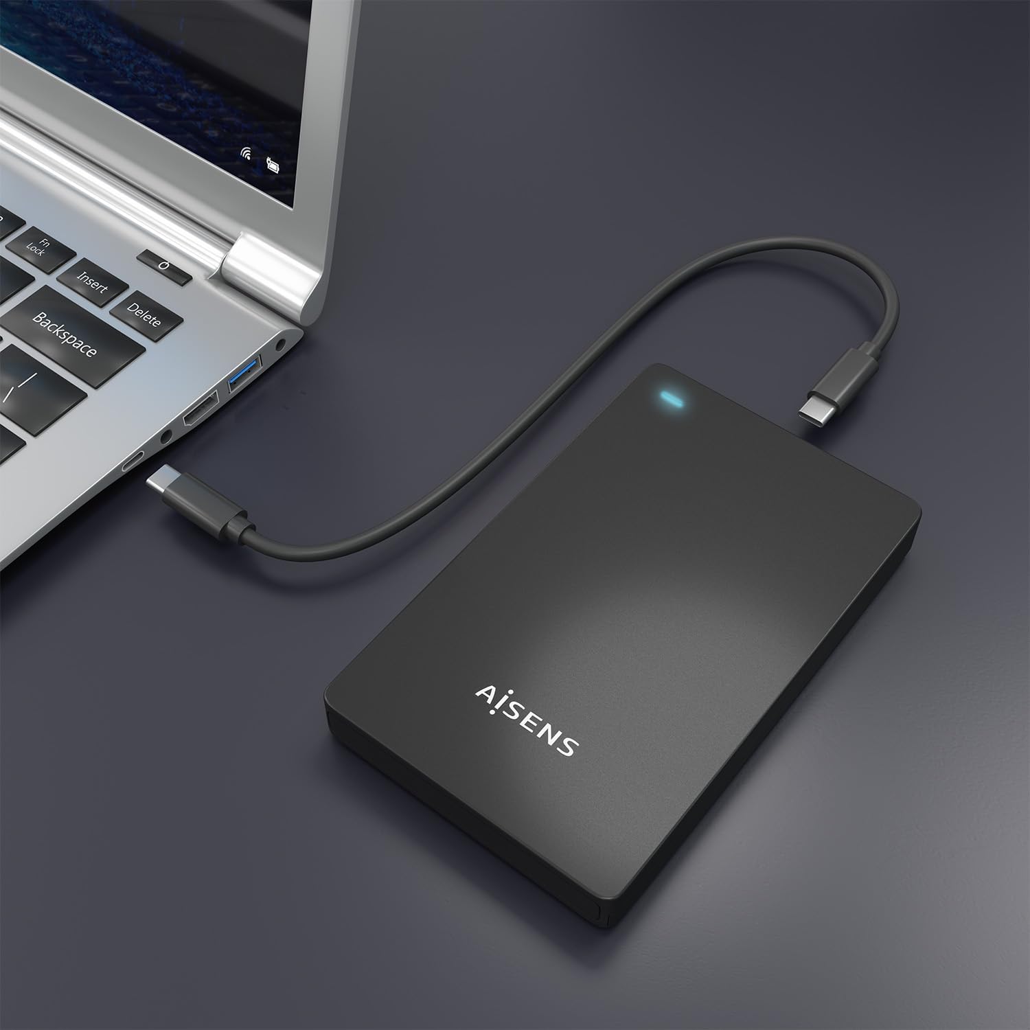 Caixa Externa para Disco Rígido de 2.5" Aisens ASE-2542B/ USB 3.1/ Sem parafusos - Imagem 7