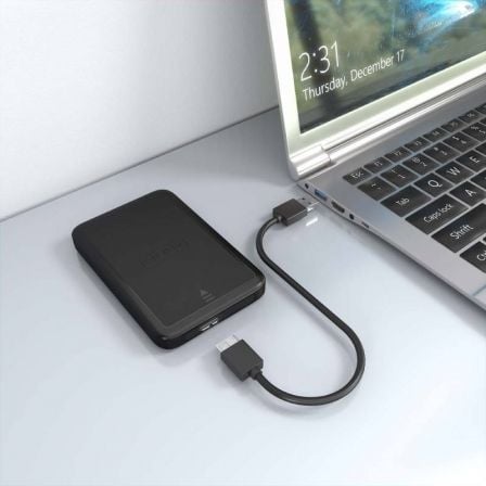 Caixa Externa para Disco Rígido de 2.5" Aisens ASE-2519B/ USB 3.1/ Sem Parafusos - Imagem 5