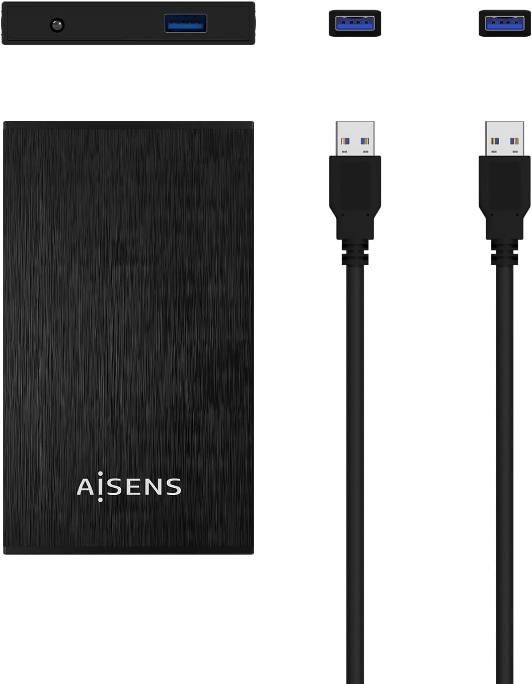 Capa Externa para Disco Rígido de 2.5" Aisens ASE-2523B/ USB 3.0 - Imagem 4