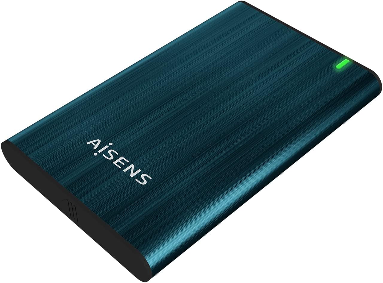 Caixa Externa para Disco Rígido de 2.5" Aisens ASE-2525PB/ USB 3.0/ Sem parafusos - Imagem 2