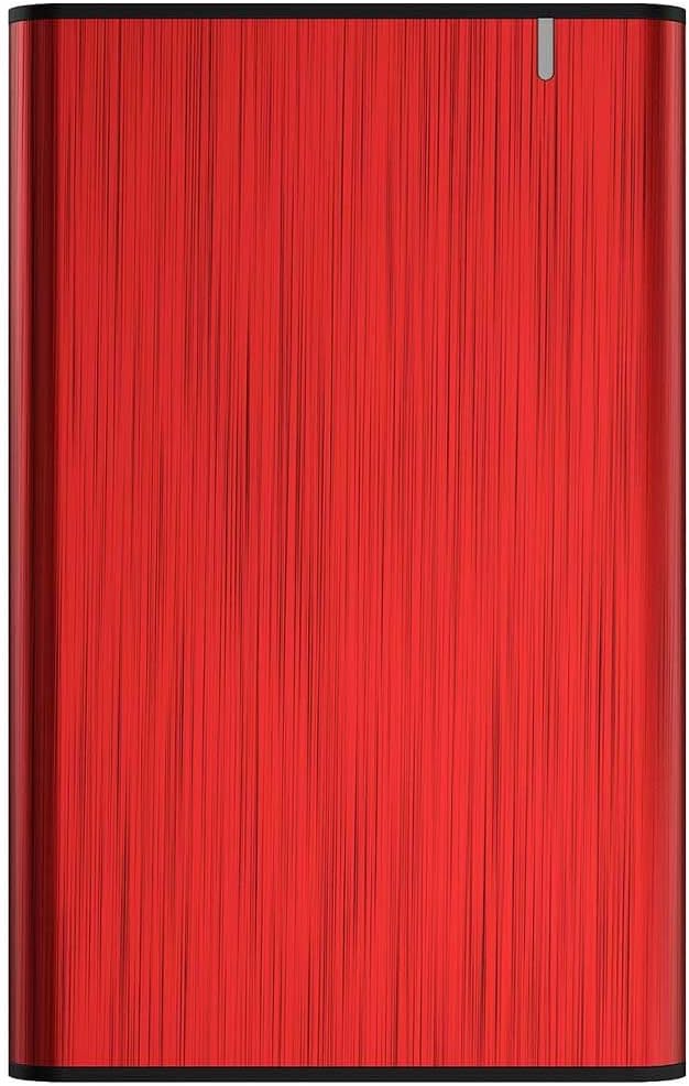 Caixa Externa para Disco Rígido de 2.5" Aisens ASE-2525RED/ USB 3.1/ Sem parafusos