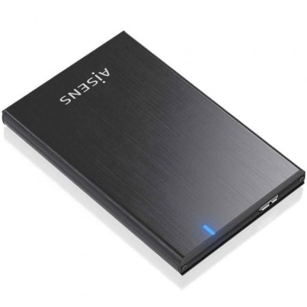 Caixa Externa para Disco Rígido de 2.5" Aisens ASE-2528B/ USB 3.1