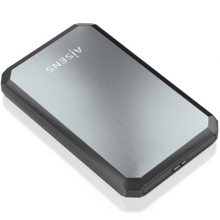 Caixa Externa para Disco Rígido de 2.5" Aisens ASE-2529B/ USB 3.1/ Sem parafusos