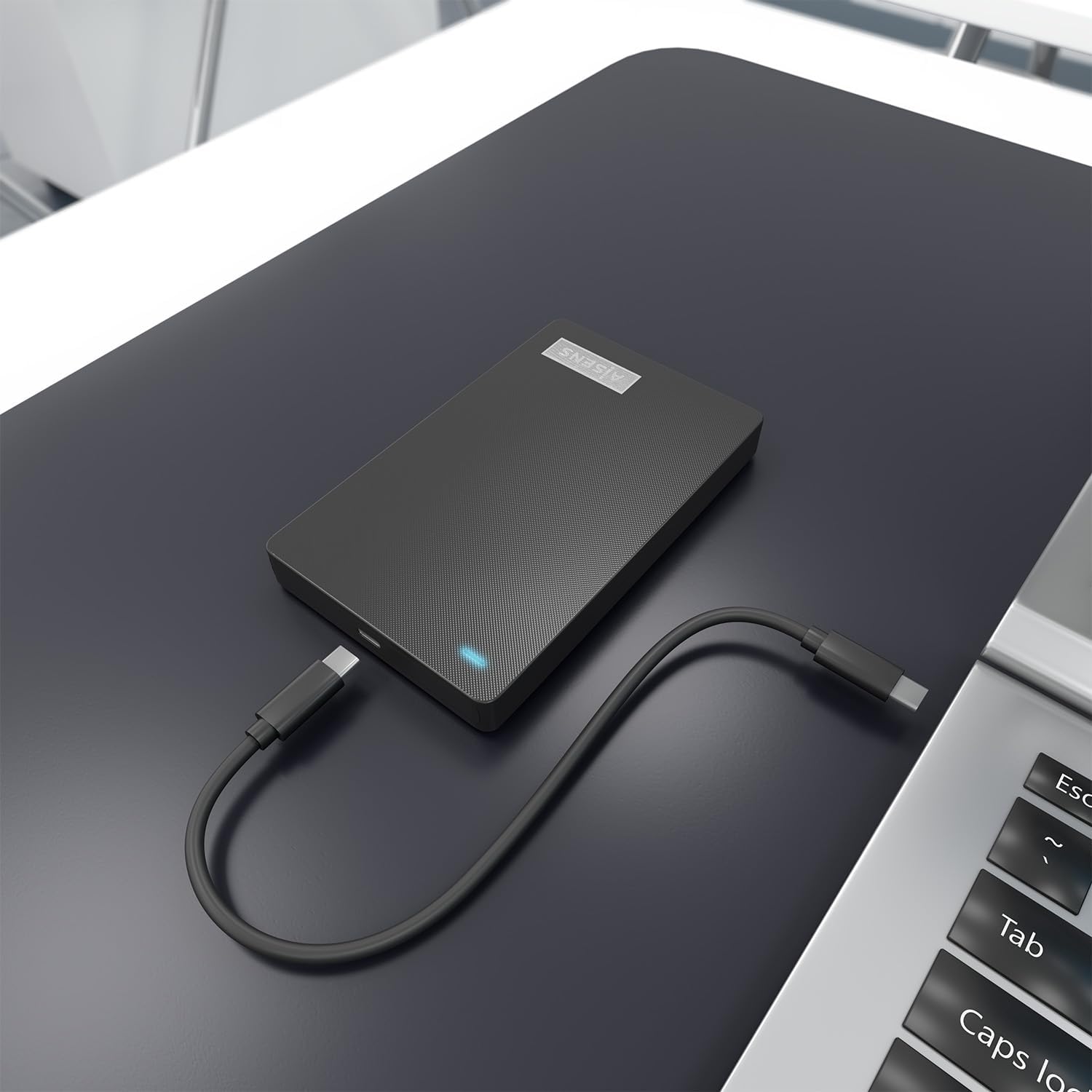 Câmara Externa para Disco Rígido de 2.5" Aisens ASE-2541B/ USB 3.1/ Sem parafusos - Imagem 6