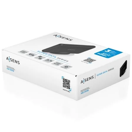 Caixa Externa AISENS ASE-3533B para Disco Rígido 3.5" SATA USB 3.1 Gen1 Preto - Imagem 4