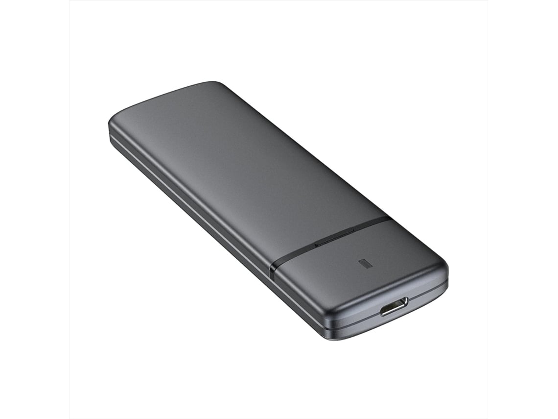 Capa Externa para Disco SSD M.2 SATA/NVMe Aisens ASM2-002G/ USB 3.1/ Sem parafusos - Imagem 2