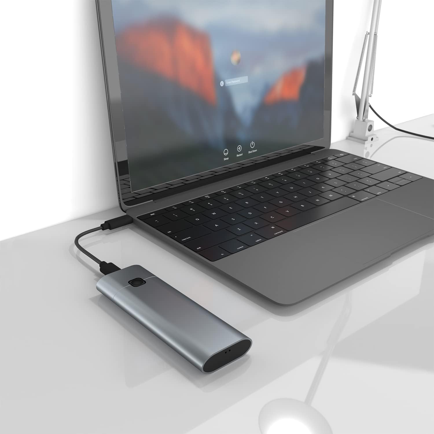 Caixa Externa para Disco SSD M.2 NVMe Aisens ASM2-021GR/ USB 3.1 Gen2/ Sem Parafusos - Imagem 6