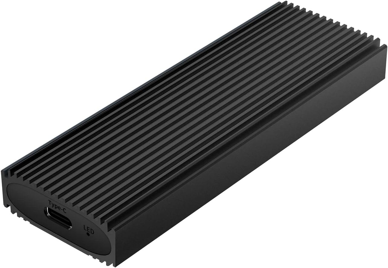 Caixa Externa para Disco SSD M.2 NVMe Aisens ASM2-022B/ USB 3.2/ Sem parafusos