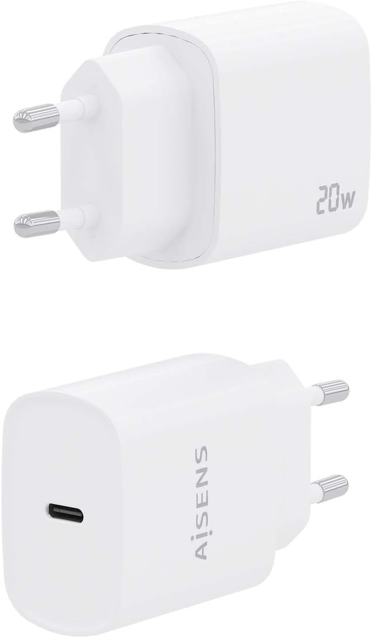 Carregador de Parede Aisens A110-0752/ 1xUSB Tipo-C/ 20W - Imagem 3