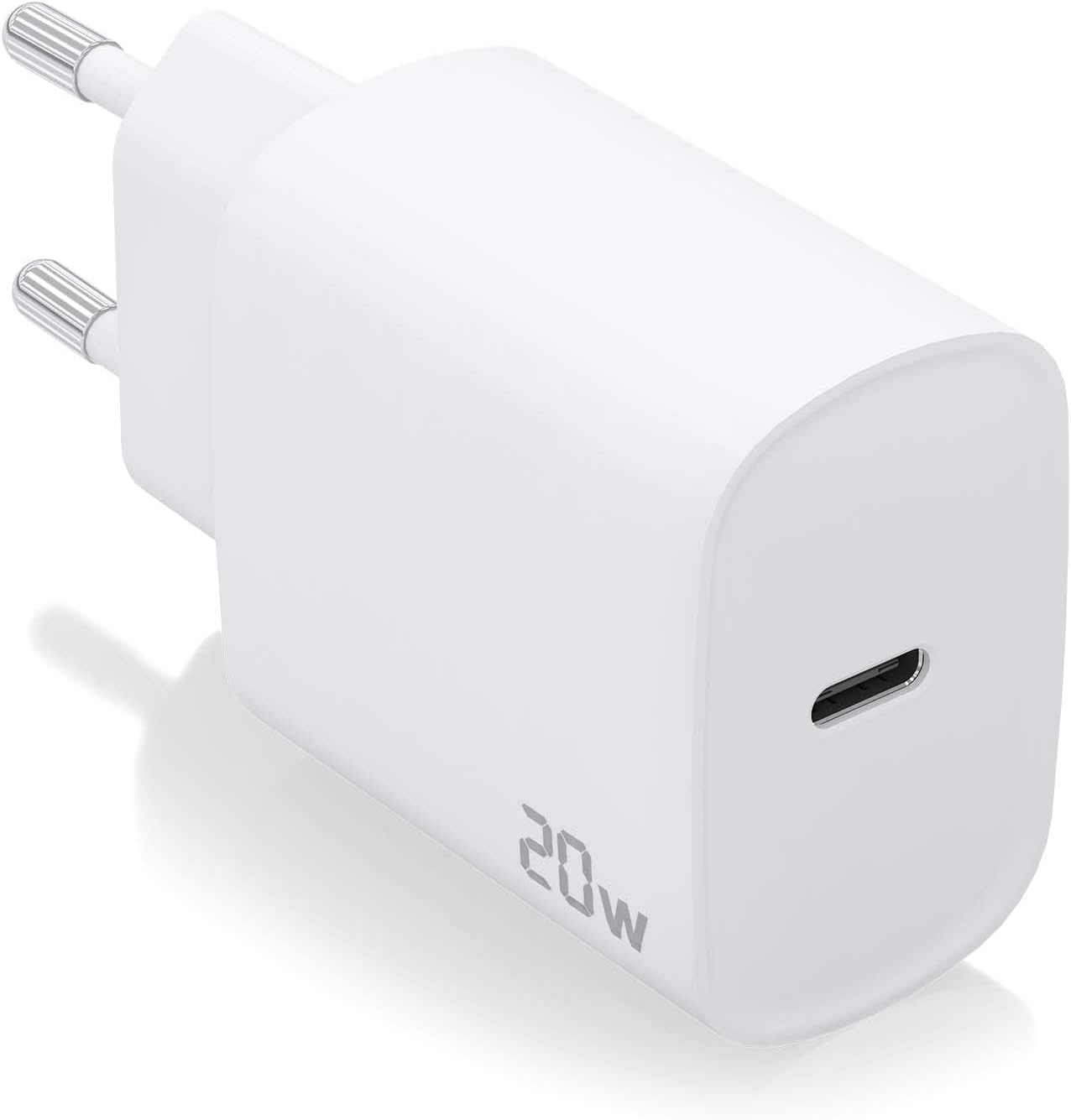 Carregador de Parede Aisens A110-0752/ 1xUSB Tipo-C/ 20W