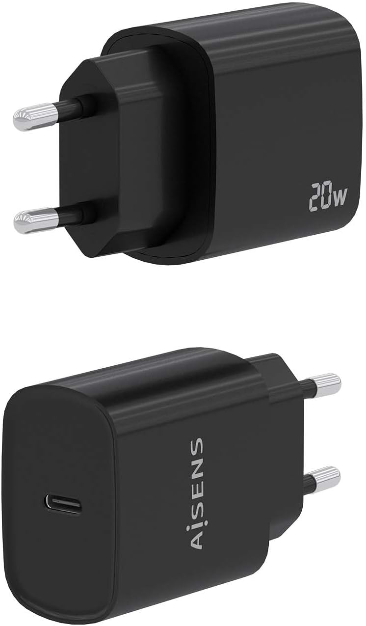 Carregador de Parede Aisens A110-0753/ 1xUSB Tipo-C/ 20W - Imagem 3